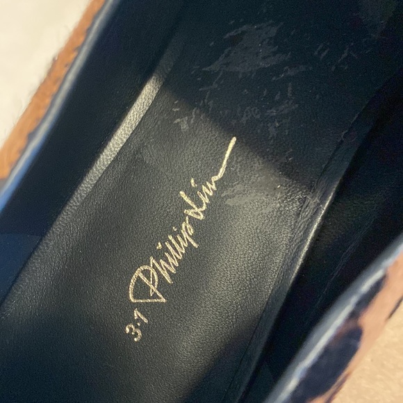 3.1 Phillip Lim Alexa Leopard-Print Loafers NIB - Picture 6 of 7